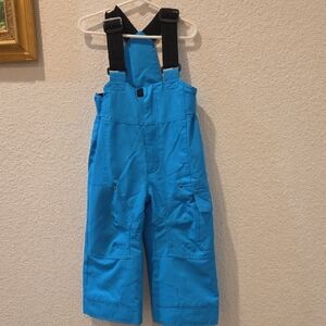 Obermeyer Kids Blue and Black  Outdoor Adventure Overall Size 3
